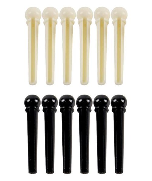 Set da 6 pezzi Set di perni per ponte per chitarra acustica in stile classico Strumenti musicali a corda Accessori per parti di chitarra5645627