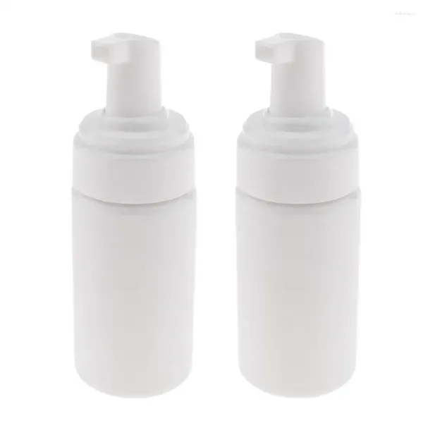 Kosmetiktaschen, 2 x 100 ml Spender, Seifenschaum, Schaumpumpe, leere Flasche, Seifenlauge, Reisen