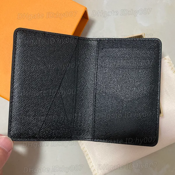 Designer POCKET ORGANIZER Kartenhalter Herren Mini Bi-Fold Wallet Case Schlüsseltasche mit Box M60502 N63143