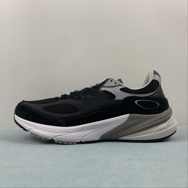 N 990V6 Siyah Gümüş Tasarımcı Basketbol Ayakkabıları En Kaliteli Erkek/Kadın Unisex Sport Spor Sakinleri Orijinal Kutu Hızlı Teslimat