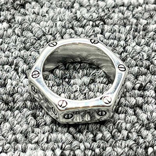 Кольцо-пасьянс 2022, новинка UNOde50, модное посеребренное кольцо с шестиугольником 925 пробы, очаровательное бесконечное кольцо, праздничный подарок YQ231207