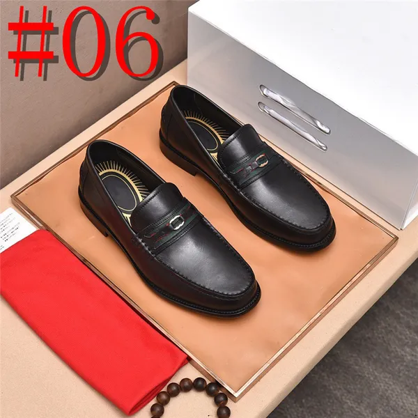 24Modello di vendita calda coccodrillo scarpe tacco da uomo in pelle formale marrone uomo mocassini designer scarpe eleganti moda uomo scarpe casual Zapatos Hombre 2024