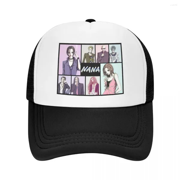 Ball Caps Klassische Unisex Nana Osaki Trucker Hut Erwachsene Japanische Harajuku Anime Manga Verstellbare Baseballkappe Männer Frauen Sport Snapback Hüte