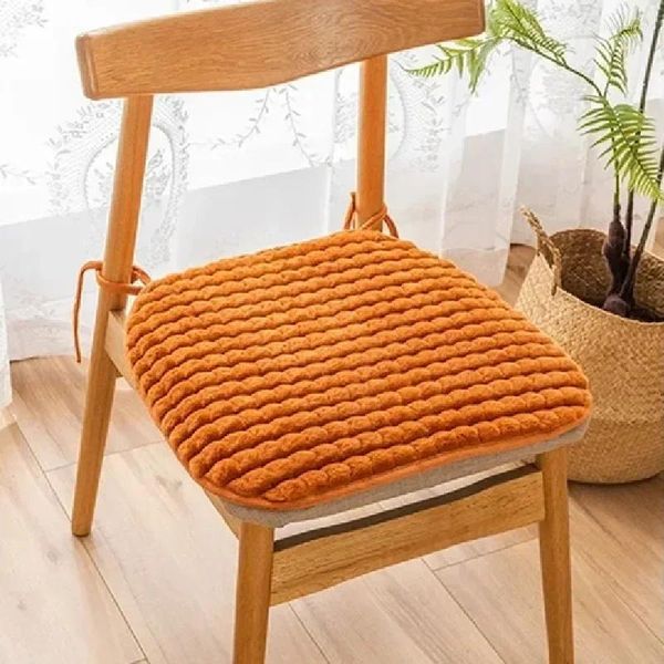 Travesseiro moda antiderrapante cadeira de pelúcia curta esponja doméstica multicolor sala de jantar palete jardim ao ar livre s