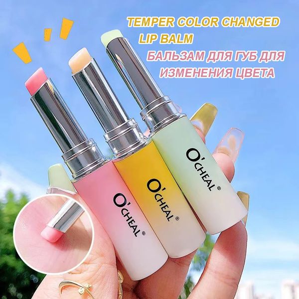 Dudak Dolap Ocheal 3 PCS Nem Balsam Uzun ÖZELLİK NİMİ Sıcaklık Değişim Ruj Anti Yaşlanma Anti Onarım Dudakları Mask Maskesi Sıradan Tip 231207