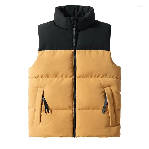 Gilet da uomo Impermeabile Resistente al Vento di Alta Qualità da Uomo in Cotone Autunno Inverno Confortevole Roupas Masculinas Regalo per Il Padre Marito