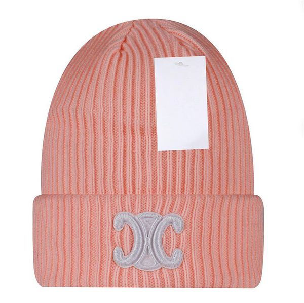 Berretto invernale di design lavorato a maglia cappelli da baseball di lusso outdoor donna lettera cofano di lana uomo testa caldo cashmere berretti con teschio casual camionista cappelli aderenti X-2