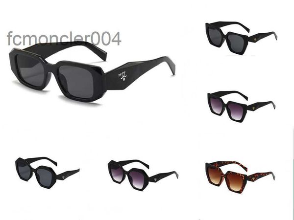 2023 Designer óculos de sol clássicos óculos óculos de sol ao ar livre praia para homem mulher mix cor opcional assinatura triangular com caixa original en03