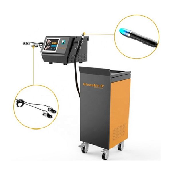 Mikronadel-RF-Hautstraffungsmaschine Platinum Golden Finger Glow Skin O+ Gesichtspflege RF Roller Beauty Machine
