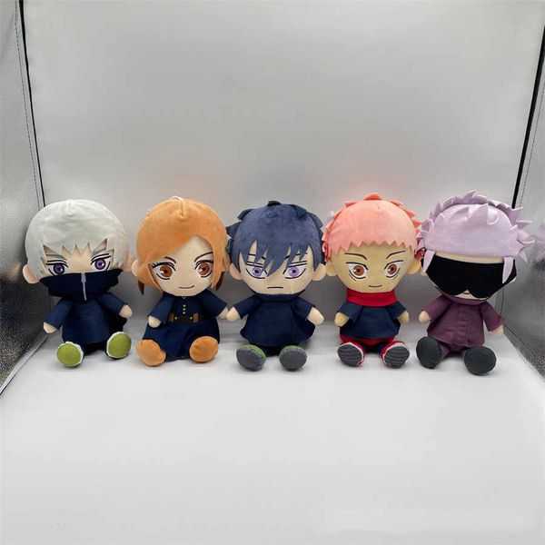 20cm jujutsu kaisen 5 estilos cosplay personagem anime boneca de pelúcia animais de pelúcia presente de natal para criança