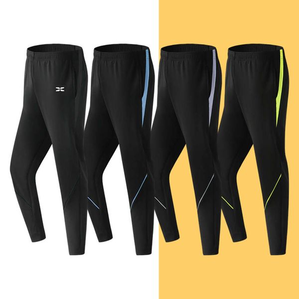 Lu Lu Pant Align Sport Yoga Lemon LL Pantaloni Uomo Leggings fitness Pantaloni sportivi Tasca con zip Pantaloni da allenamento per calcio Pantaloni da allenamento in palestra Pantaloni da corsa atletici autunnali