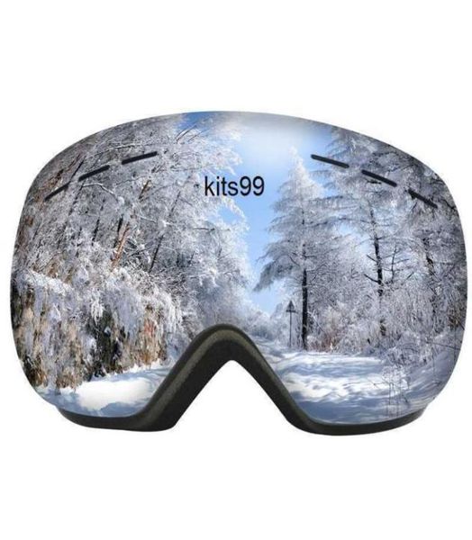 Double Layers AntiFog Ski Goggles Snow Snowboard Glasses Snowmobile Eyewear Outdoor Sport Ski Googles18808597341137