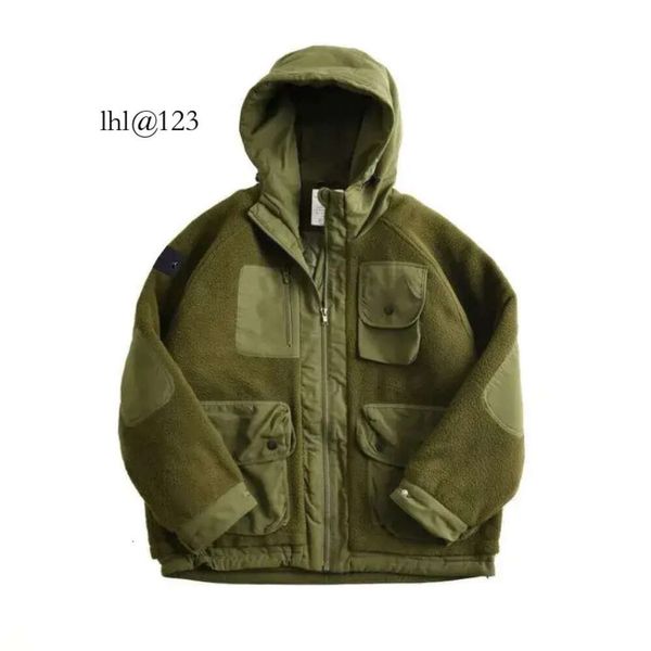 Lässige Outdoor-Sturm-Sport-Design, winddicht, Hechtkragen-Mütze für Herren, warm, echtes Wolfsfell, modisch, Klasse D, Großhandel, 2 Stück, 10 % Rabatt