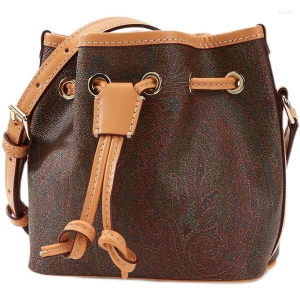 Abendtaschen Damen Umhängetasche Eimer Cashew Blumenmuster Mode Empfehlen