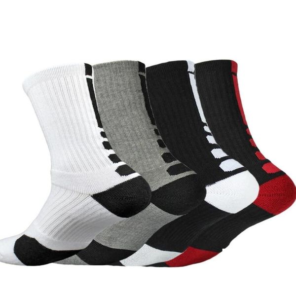 Calzini da uomo Moda Usa Professionale Elite Basket Calzini Ginocchio lungo Sport atletici Uomo Compressione termica Inverno 2022 Fy7322 082572 Otsce