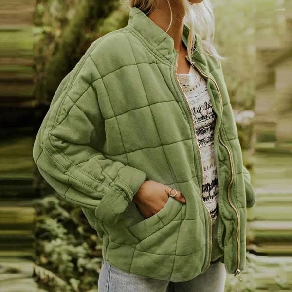 Jaquetas femininas mulheres jaqueta de inverno gola quente macio grosso casaco zíper cardigan manga longa à prova de frio solto casual outono