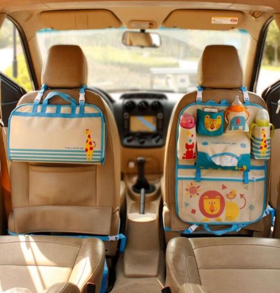 Organizador de assento de carro para carro, dobrável, bolsa multifuncional para pendurar, armazenamento de viagem, produtos para bebês, organização do banco traseiro 7643350