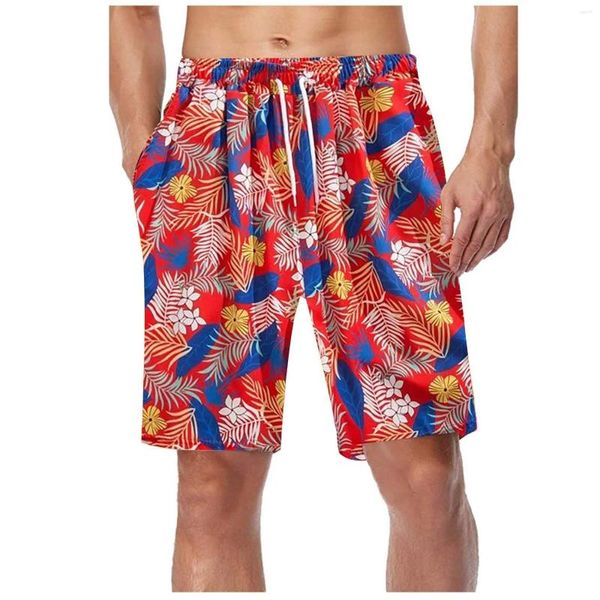 Shorts masculinos homens verão 3d impresso calças de praia maiô mulher 2023 troncos de natação de couro esporte ginásio curto