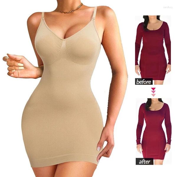 Body modellante da donna Intimo modellante sotto i vestiti per le donne Allenatore dimagrante senza soluzione di continuità Corsetti Controllo della pancia BuLifter Shaper completo per il corpo