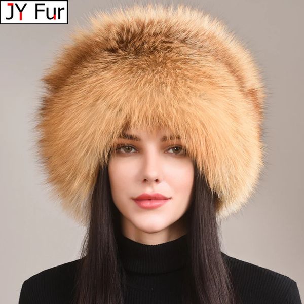 Шапки BeanieSkull, осенне-зимняя женская шапка из натурального меха, русская меховая шапка, шапка из натурального меха, купольная монгольская шапка 231207