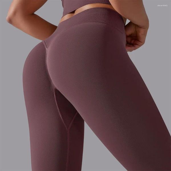 Calças ativas sem costura leggings mulheres curvas de levantamento de bunda push up fitness treino collants yoga ginásio roupas roupas esportivas