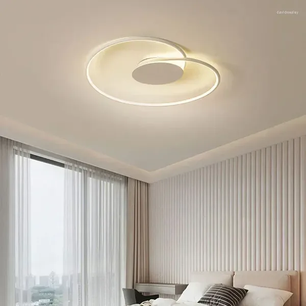 Plafoniere Lampadario moderno a LED per camera da letto Soggiorno Sala da pranzo Ristorante Studio Decorazione domestica Apparecchio di illuminazione Lustro