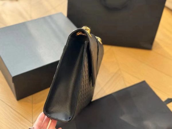 Zincir zarf çantası tasarımcı çantası lüks el çantası yüksek kaliteli haberci çantası yeni çok renkli kadın moda lüks deri kadın çanta omuz çantaları