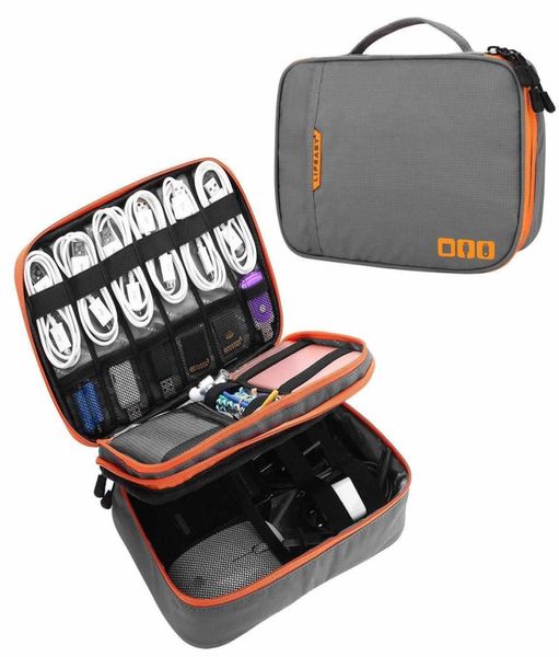 Garten Zuhause und Organisationstaschen TUUTH Reisekabelaufbewahrung Multifunktions-Aufbewahrungstasche Gadget-Organizer Digitale Tasche Ipad Earp6280074