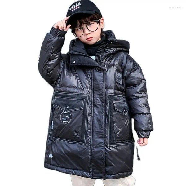 Daunenmantel 2023 Kinderbekleidung Winterjacke Herren- und Damen-Dick-Outwear-Hoodie-Modetrend