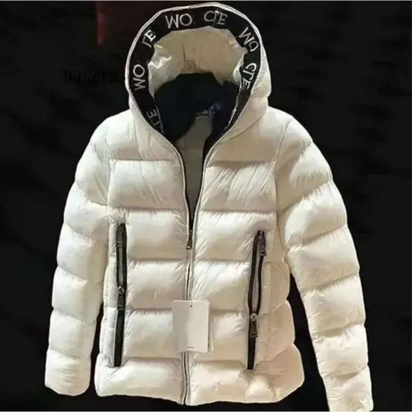 Jaquetas masculinas designer para homens inverno puffer jaqueta casacos acolchoados e engrossados blusão clássico com capuz zip quente mate b atacado 2 peças 10% desconto