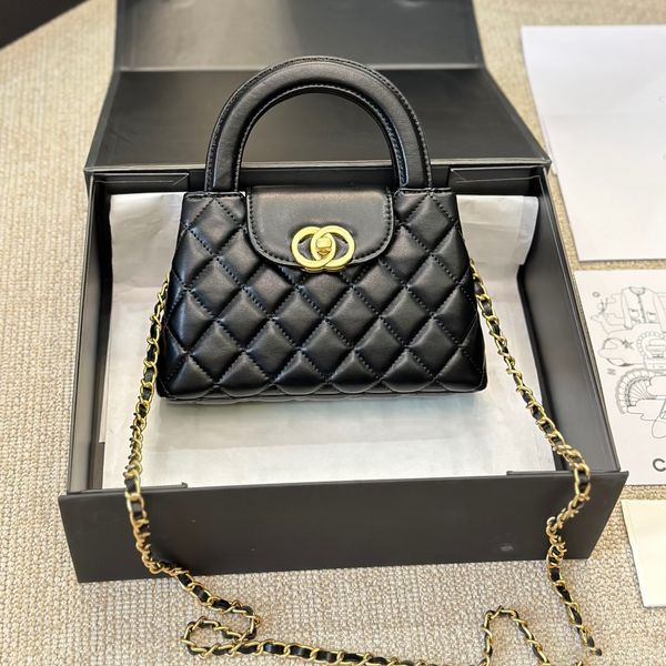 Nuova borsa per nano di alta qualità Mini designer borse per la maniglia dell'acquirente borse da donna con borsette per camere da moda sacchetti di borse nere Luxu 1867