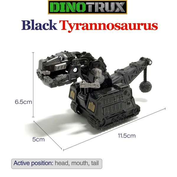 ElectricRC Auto Shadow Rux Dinosaurier Truck Abnehmbares Dinosaurier-Spielzeugauto Kindergeschenke Spielzeugmodelle Dinosaurier-Kinderspielzeug für Dinotrux-Modelle 1 64 PE 231207