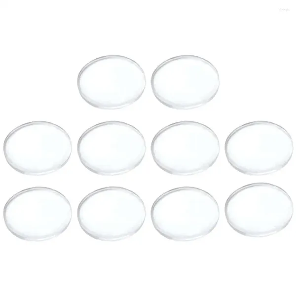 Cílios postiços 10pcs cílios enxertia almofada ferramentas de paletes silicone para iniciantes 3x30mm