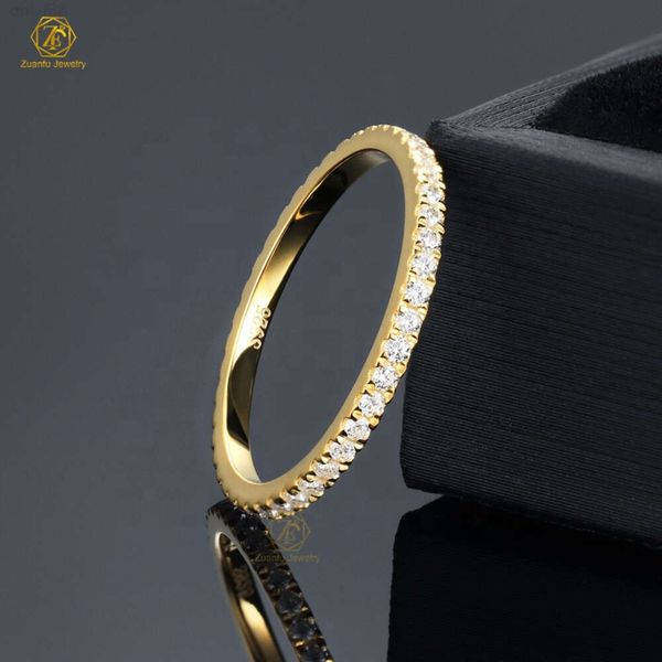 1.5mm genişliğinde gümüş yüzük katı 925 STERLING Gümüş düz Bant Erkek ve Kadınlar İçin Yürürme Yüzük Minimalist Erkek Aly Band Ring