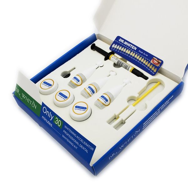 Sbiancamento dei denti professionale dentale economico e raffinato Kit di sbiancamento dei denti dentale con perossido di drogeno al 35% Kit di sbiancamento avanzato