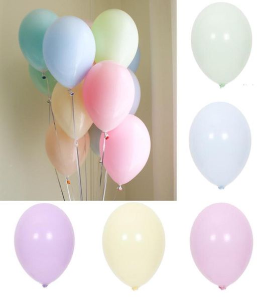100 pçs 12 polegada macaron balão de casamento balões redondos gênero revelar princesa decorações da festa de aniversário crianças adulto mariage l02201948942