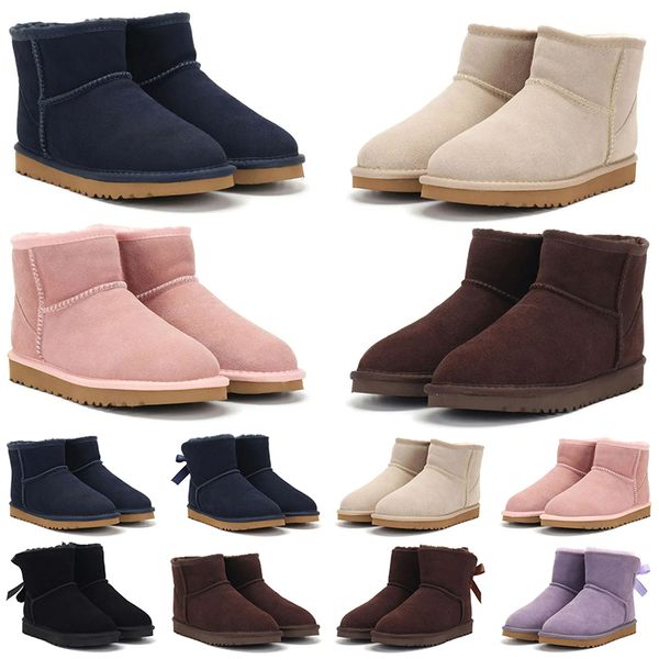 Designer Uggsboot TasmanToddler Clássico Ultra Mini Botas Mulheres Homens Pele De Carneiro Tasman Tazz Castanha Areia Mostarda Semente Bege Driftwood Australian Winter Ankle