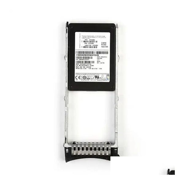 Жесткие диски Оригинальный диск 01Ej954 2,5-дюймовый Sas SSD V7000 G2 3,84 ТБ Сервер 01Ej952 01Ej596 Прямая поставка Компьютеры Сетевые хранилища Dhkmm