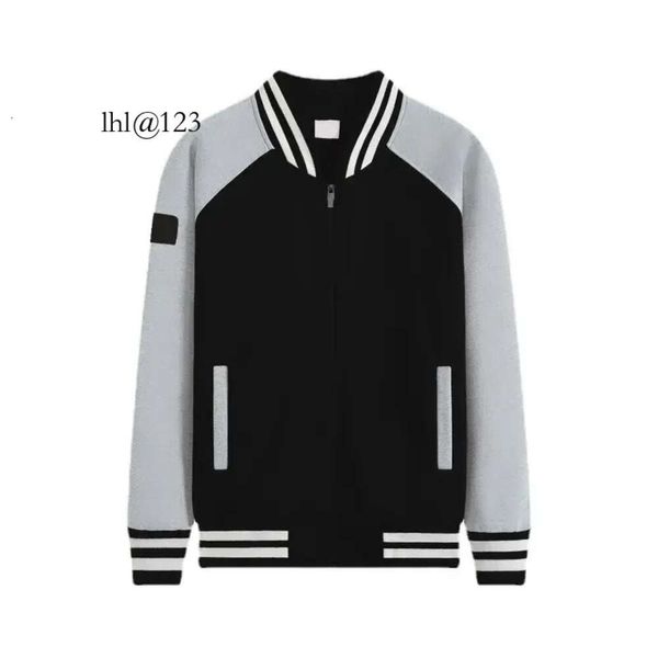 Cappotto da baseball con cerniera Autunno e inverno Semplice spalla casual con pile spesso personalizzato Uniforme scolastica Coppia cardigan B Commercio all'ingrosso 2 pezzi Sconto del 10%