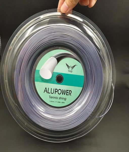 Vendi Alu Power Poliestere LUXILON String Qualità Big Banger Stringa per racchetta da tennis 200M 17L 125mm Stringa da tennis6578154