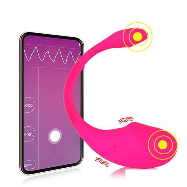 Masr Bluetooth-Dildo-Vibrator für Frauen, kabellos, App-Fernbedienung, tragen Sie vibrierende Höschen, Paar-Shop, Drop-Lieferung, Dhbb8