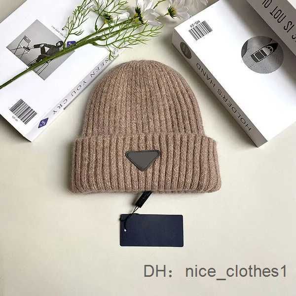 Beanie/Totenkopfkappen, Designer-Mütze für Damen und Herren, Supermarkt, neue P-Familie, Herbst- und Winter-Prads, niedliche kopflose Mütze, Netz, rot, gleiche Angora-Parda-Kaninchenhaar-Strickmütze BCYG