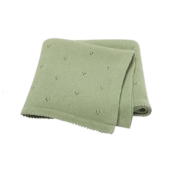 Cobertores Swaddling Cobertores de bebê Super macio orn infantil bebês meninos meninas algodão malha colchas de sono capas para carrinho de criança 90 * 70cm crianças jogando tapetes 231208