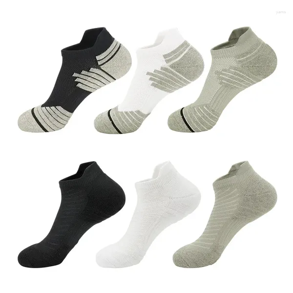 Herrensocken, Kompressionsstrümpfe, atmungsaktiv, für Basketball, Sport, Radfahren, Knöchel, Feuchtigkeitstransport, hochelastisch, niedriger Schlauch