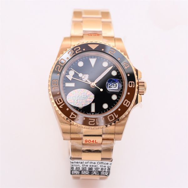 AAA Watch Green Automatic Mechanical Watch Men's Luxury Business Party Date New Pare Lover Giv