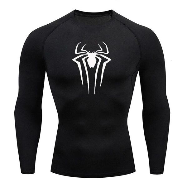 Camicie casual da uomo UPF 50 Manica lunga Compressione Stampata Sport acquatici Rash Guard Camicia da allenamento atletica con strato base ad asciugatura rapida 231208