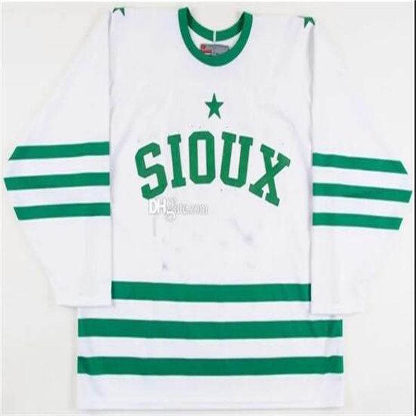 Maglie da hockey da uomo della gioventù 2006-07 dell'Università del North Dakota, vintage Jonathan Toews T.J. Oshie Jersey Personalizzato Qualsiasi Nome Ed