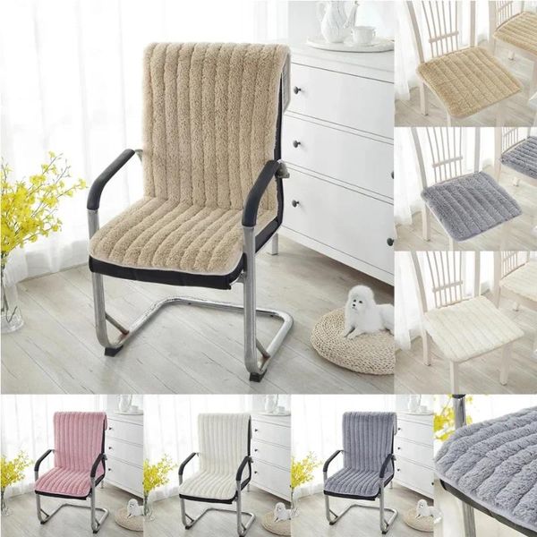Almofada de inverno Soft confortável e reclinável cadeira de escritório assento S almofada de janela longa ao ar livre