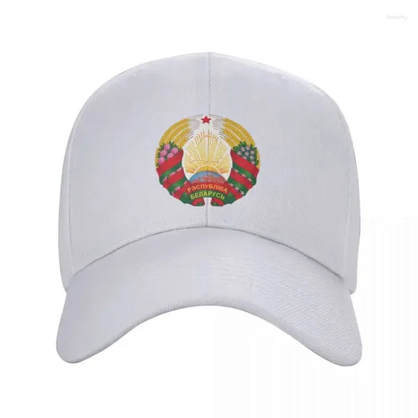 Cappellini da baseball Classico emblema nazionale della Bielorussia Cappello da camionista per uomo Donna Berretto da baseball unisex regolabile personalizzato Hip Hop