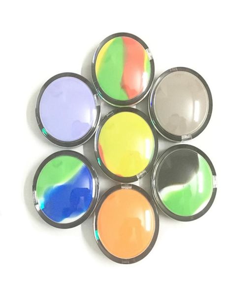 Scatola di immagazzinaggio in silicone Antiaderente infrangibile in silicone Dab Jar Contenitore multiuso da 6 ml 100 pezzi lotto1366709